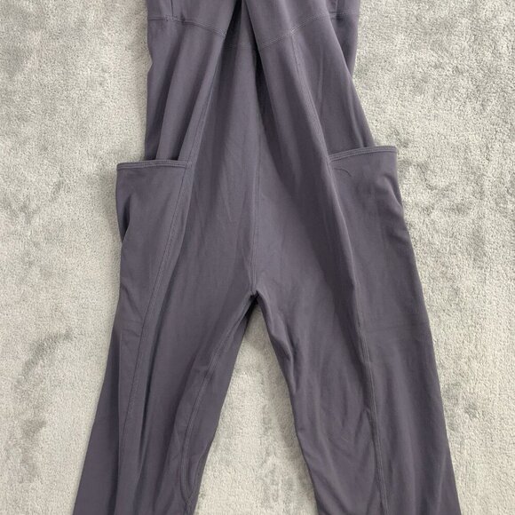 Sweaty Betty Jumpsuit Womens 4-6 Athleisure Sleeveless Gray Activewear Workout - Picture 12 of 16